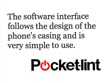Review from Pcoket-lint stating the software interface is easy to use